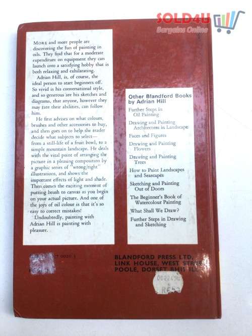 Opens in a new window The Beginners Book of Oil Painting. by Hill, Adrian