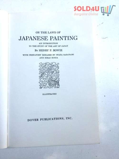 On The Laws of Japanese Painting by Henry P. Bowie
