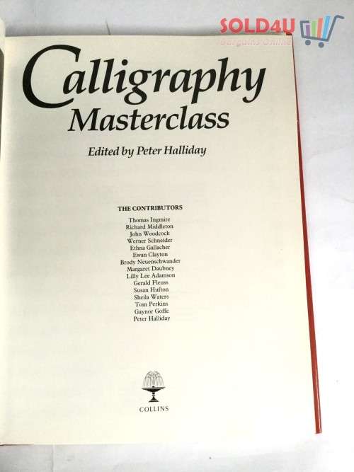 Calligraphy Masterclass by Peter Halliday