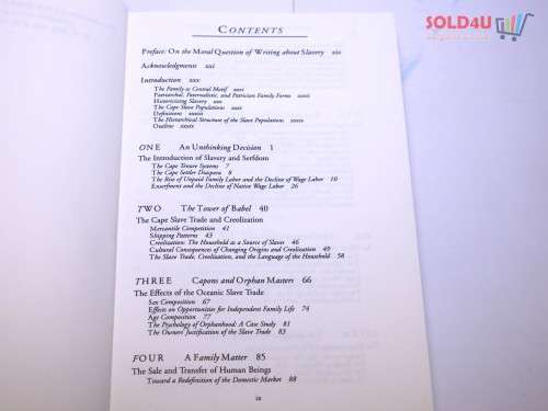 CHILDREN OF BONDAGE A SOCIAL HISTORY OF THE SLAVE SOCIETY AT THE CAPE OF GOOD HOPE, 1652 - 1838