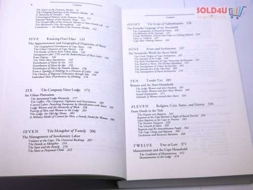 CHILDREN OF BONDAGE A SOCIAL HISTORY OF THE SLAVE SOCIETY AT THE CAPE OF GOOD HOPE, 1652 - 1838
