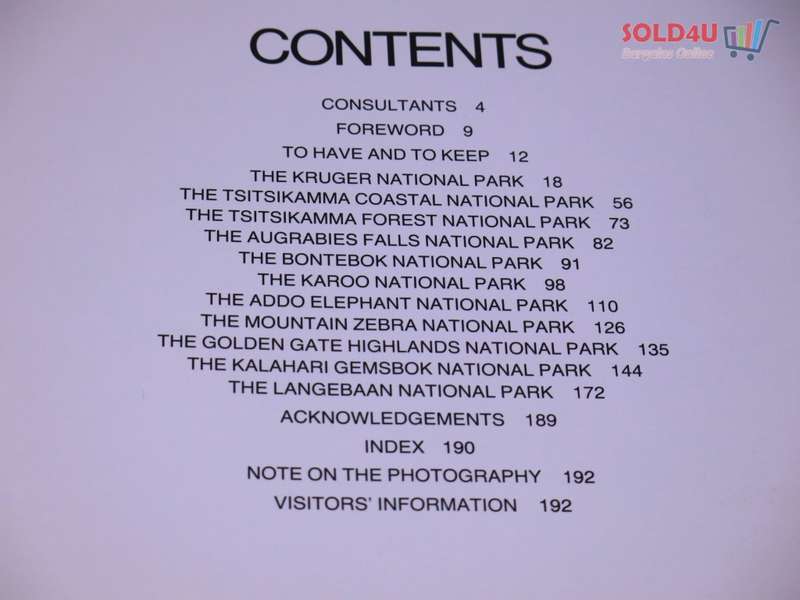National parks of South Africa by Anthony Bannister