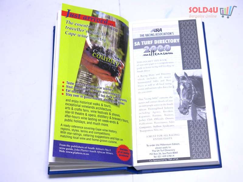 South African Wines: 2000 Hardcover by John Platter