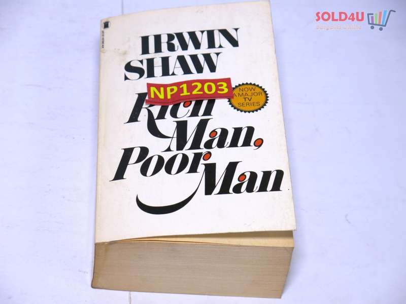 Rich Man Poor Man Book by Irwin Shaw