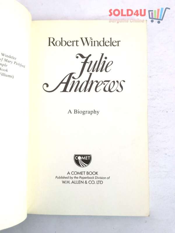Julie Andrews by Robert Windeler