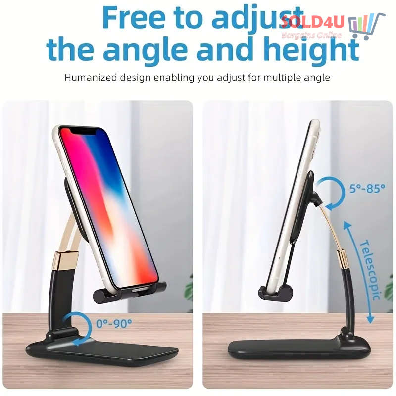 Adjustable Universal phone/tablet stand - Desktop Phone Tablet Holder