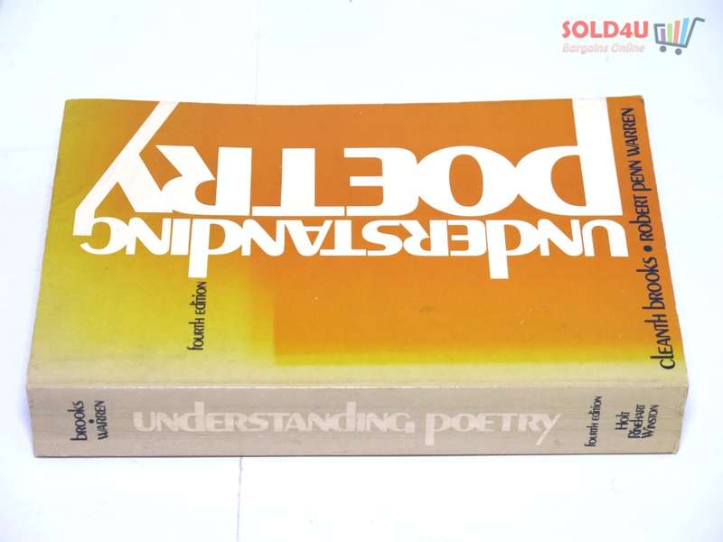 Understanding Poetry 4th edition - Brooks and Warren