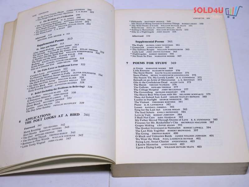 Understanding Poetry 4th edition - Brooks and Warren