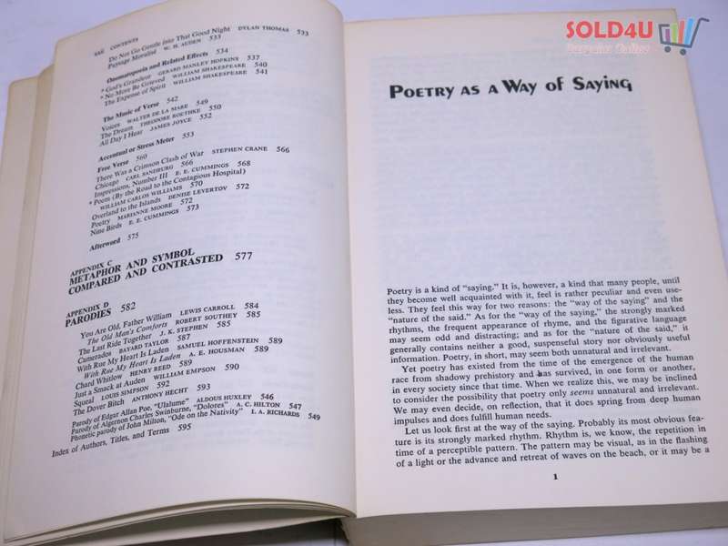 Understanding Poetry 4th edition - Brooks and Warren