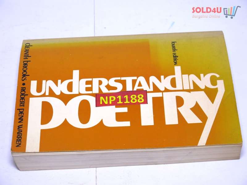Understanding Poetry 4th edition - Brooks and Warren