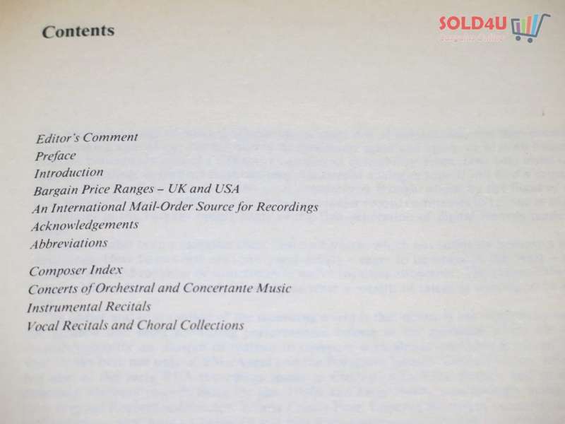 The Penguin Guide to Compact Discs and Cassettes by Robert March, Ivan, Greenfield, Edward, Layton