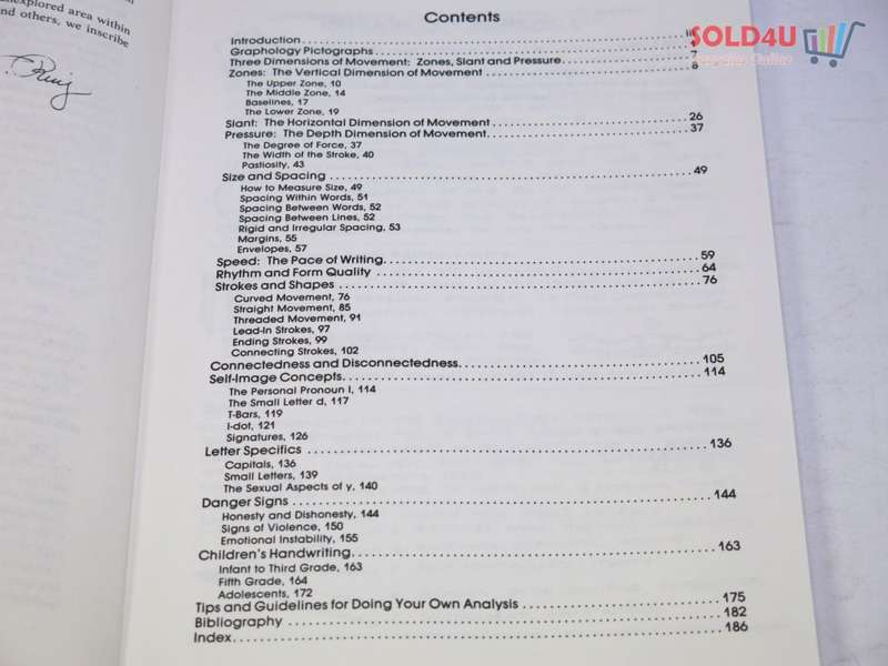 Handwriting Analysis: The Complete Basic Book by Karen Kristin Amend, Mary S. Ruiz