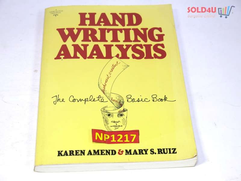 Handwriting Analysis: The Complete Basic Book by Karen Kristin Amend, Mary S. Ruiz