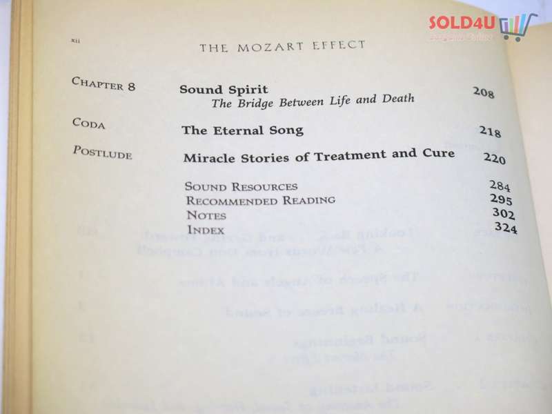 The Mozart Effect: Tapping the Power of Music to Heal the Body, Strengthen the Mind, and Unlock