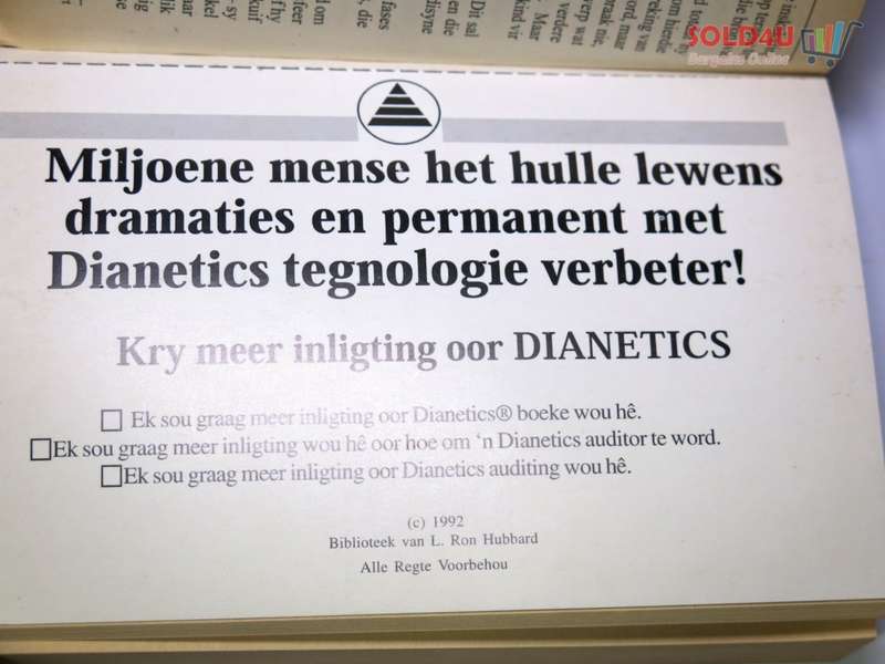Dianetics: Die Moderne Wetenskap van Geestesgesondheid L. Ron Hubbard - Afrikaans BOOK