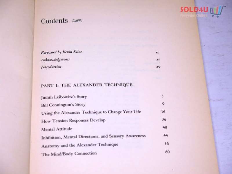 The Alexander Technique by Judith Leibowitz