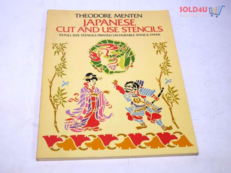 Japanese Cut & Use Stencils by Theodore Menten