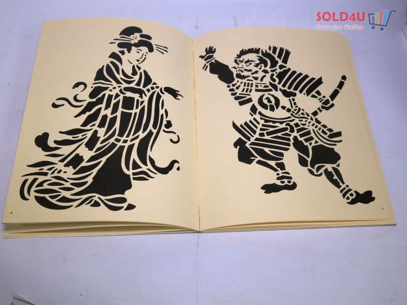 Japanese Cut & Use Stencils by Theodore Menten