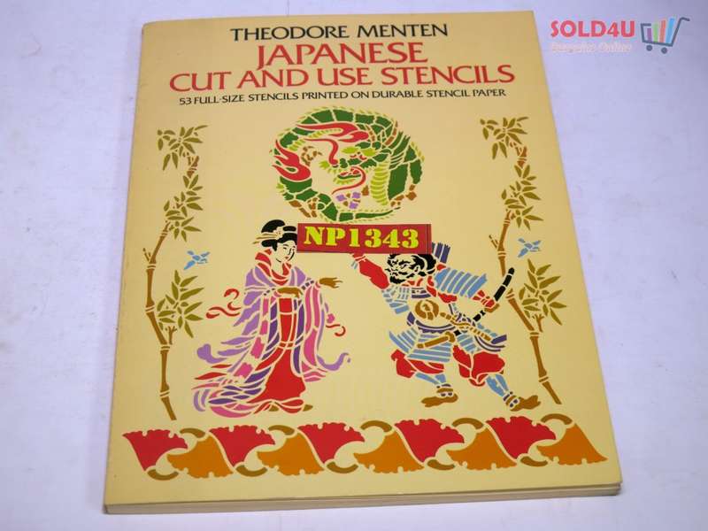 Japanese Cut & Use Stencils by Theodore Menten