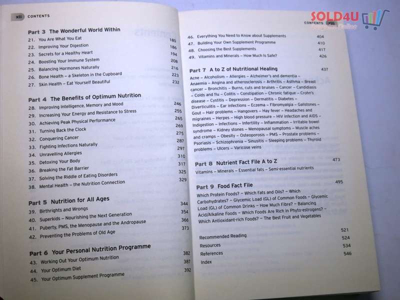Patrick Holford`s New Optimum Nutrition Bible : The Book You Have to Read If You Care About