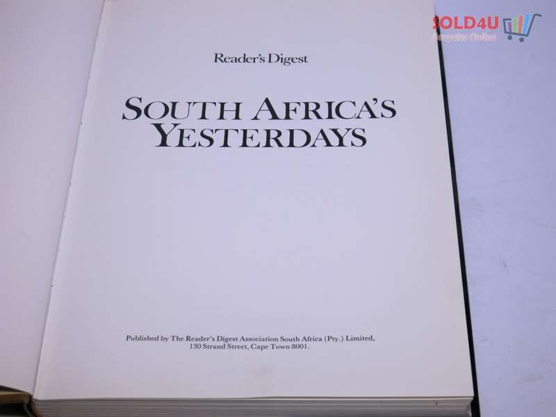 South Africas Yesterdays Book by Readers Digest