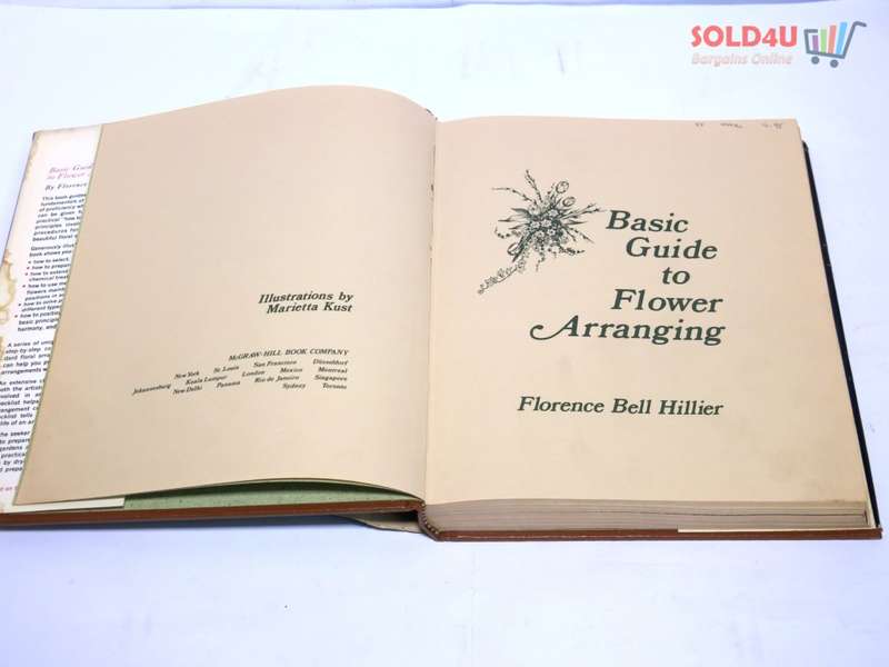 Basic Guide to Flower Arranging by Florence Bell Hillier