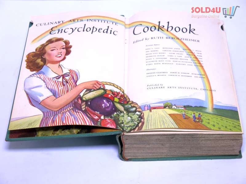 Encyclopedic Cookbook - Culinary Arts Institute - Ed. Ruth Berolzheimer - 1949