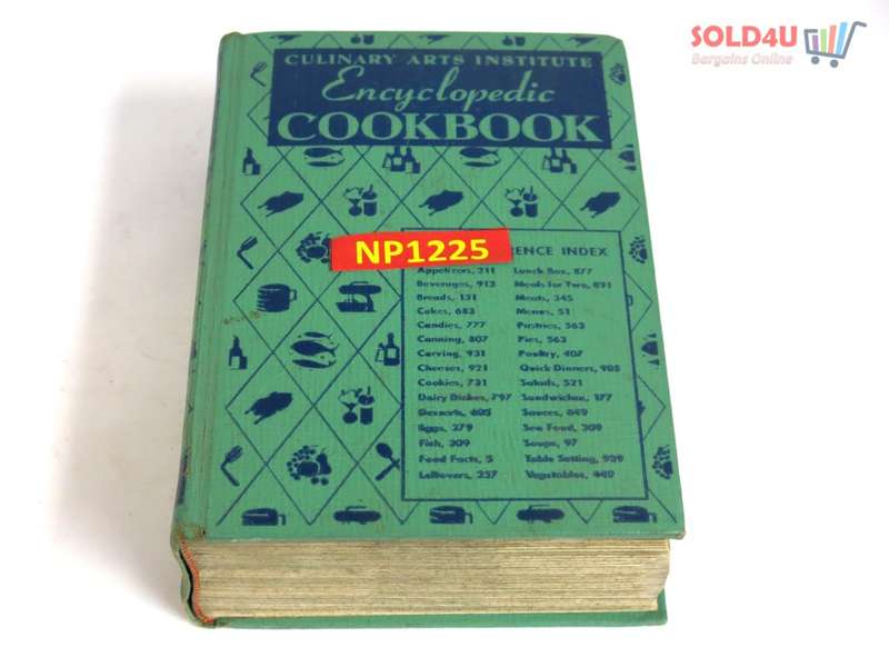 Encyclopedic Cookbook - Culinary Arts Institute - Ed. Ruth Berolzheimer - 1949