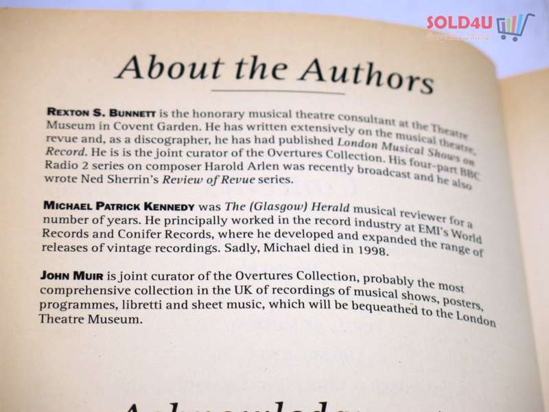 Collins Guide to Musicals by Rexton S. Bunnett