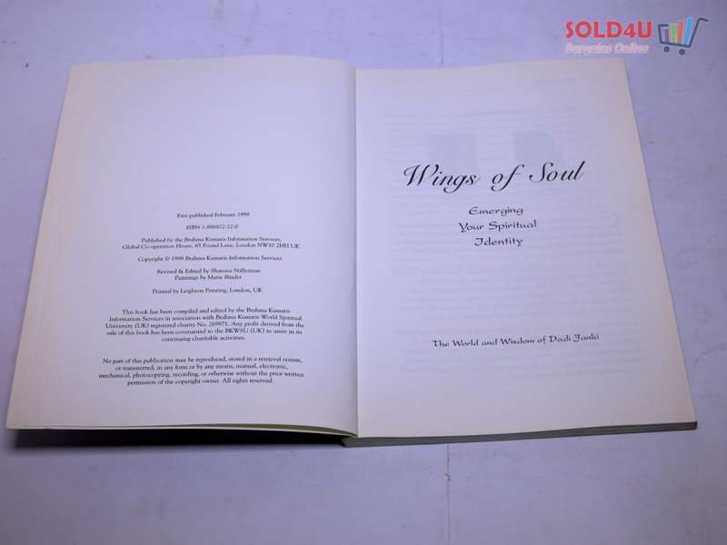 Wings of Soul: Releasing Your Spiritual Identity : The World and Wisdom of Dadi Janki by Dadi Janki