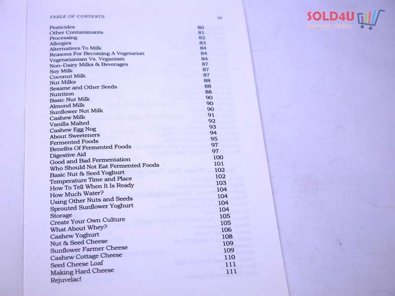 Sproutman`s Kitchen Garden Cookbook: 250 flourless, Dairyless, Low Temperature, Low Fat, Low Salt