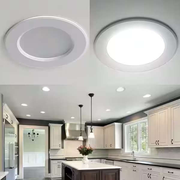6W LED Round Panel Ceiling Down Light 220V DownLight (50 Pcs Available Bid is per Light)