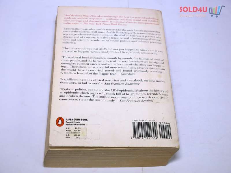 And the Band Played On Politics, People, and the AIDS Epidemic Author: Randy Shilts