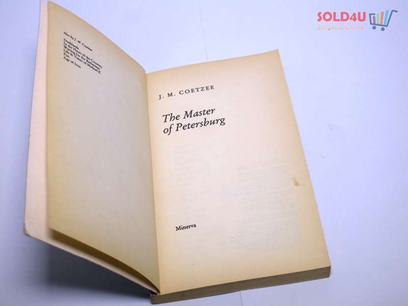 The Master of Petersburg J.M. Coetzee
