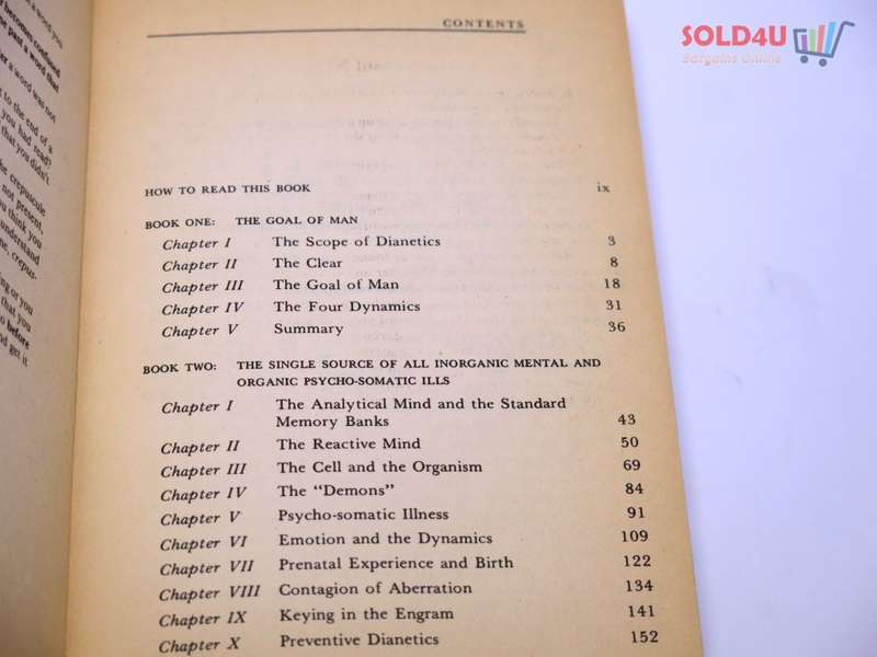 Dianetics: The Modern Science Of Mental Health by L. Ron Hubbard