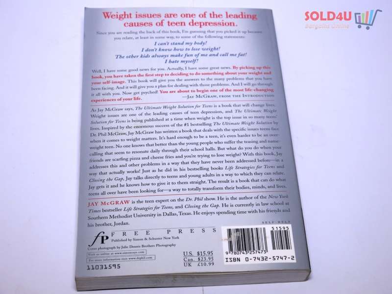 The Ultimate Weight Solution for Teens by Jay McGraw