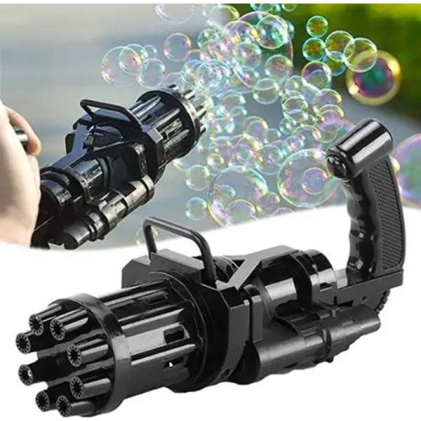 Bubble Gun Soap Bubbles  - Electric Bubble Gun [ RANDOM COLOURS ]