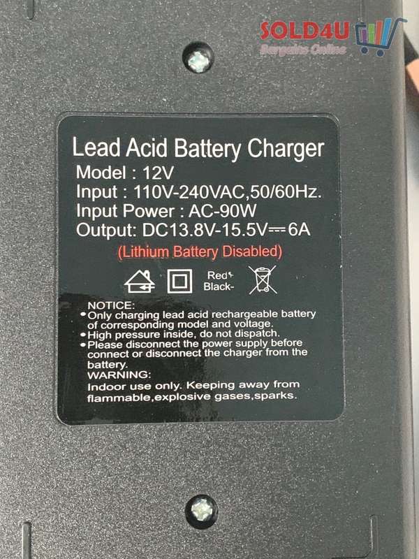Car and Motorcycle Battery Charger Repair Type Microcomputer Battery Charger 12V 6A