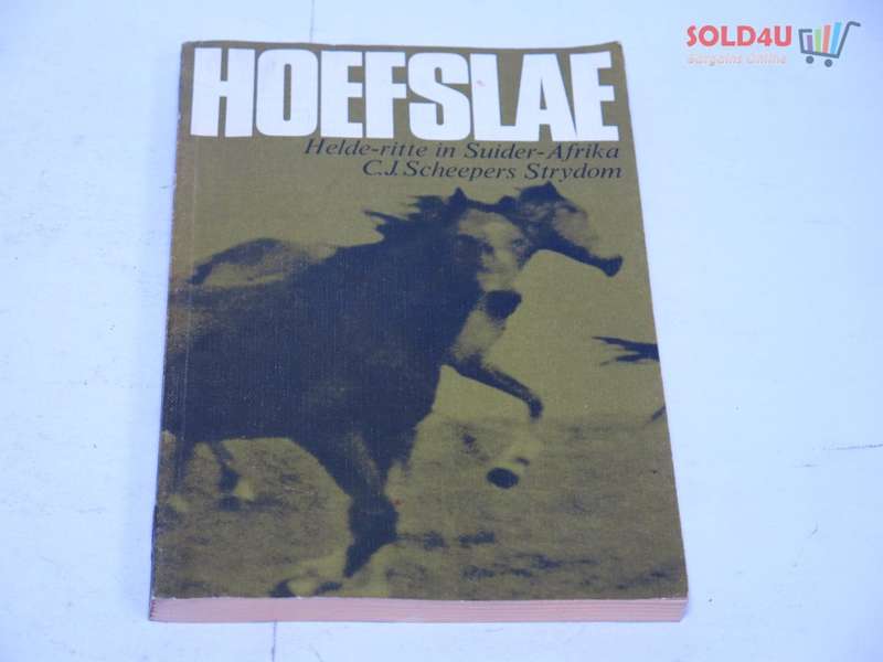 Hoefslae Afrikaans Book by C.J. Scheepers Strydom