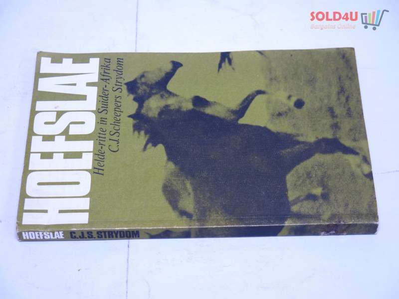 Hoefslae Afrikaans Book by C.J. Scheepers Strydom