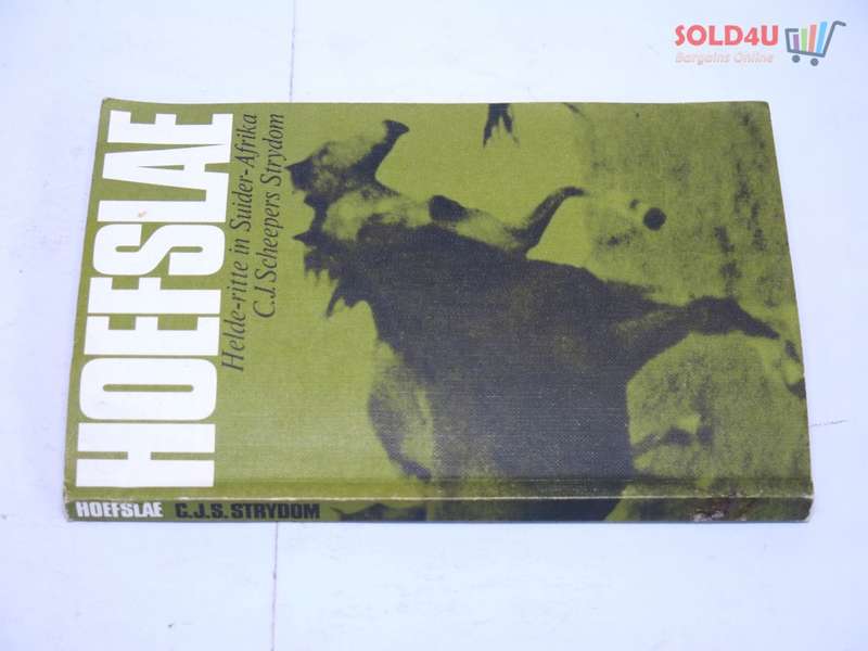 Hoefslae Afrikaans Book by C.J. Scheepers Strydom