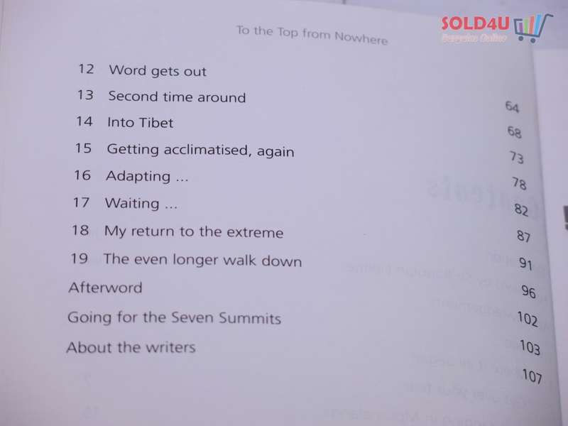 To the Top from Nowhere Book by Gail Jennings and Sibusiso Vilane