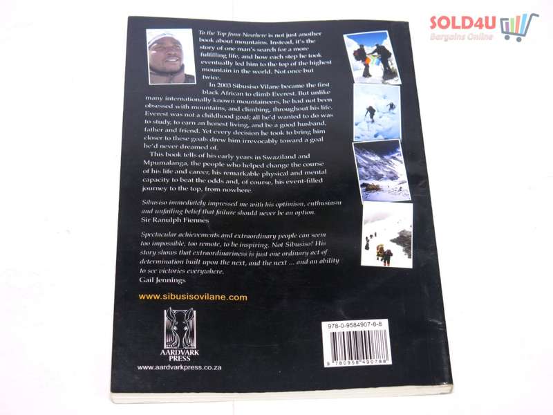 To the Top from Nowhere Book by Gail Jennings and Sibusiso Vilane