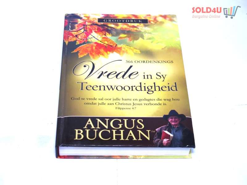 Vrede in sy teenwoordigheid Boek by Angus Buchan