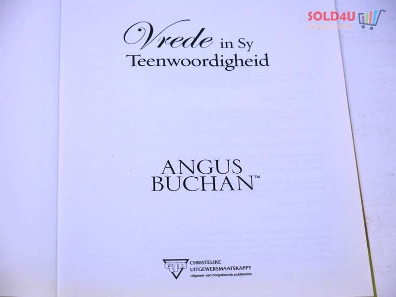 Vrede in sy teenwoordigheid Boek by Angus Buchan