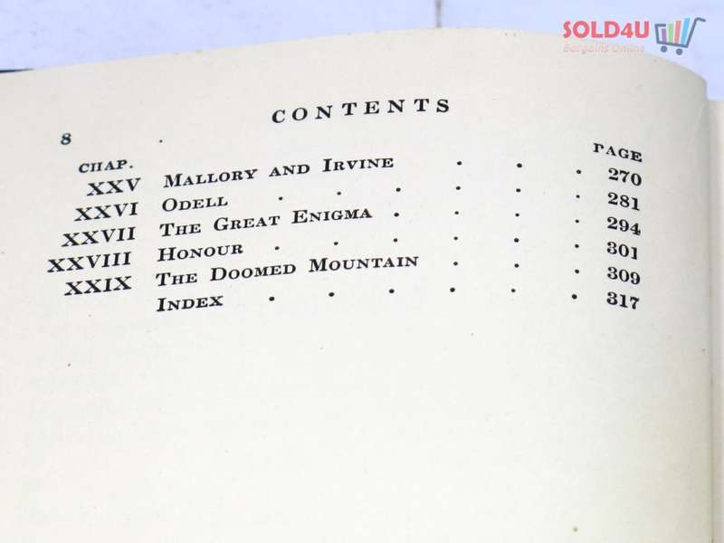 The Epic of Mount Everest Younghusband 1939 book school edition Book by Sir Francis Younghusband