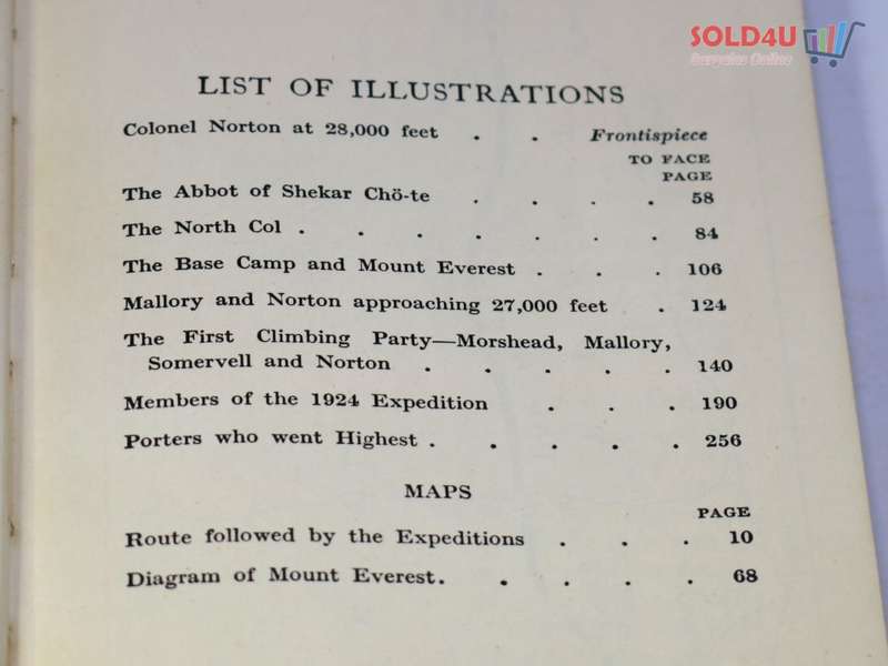 The Epic of Mount Everest Younghusband 1939 book school edition Book by Sir Francis Younghusband