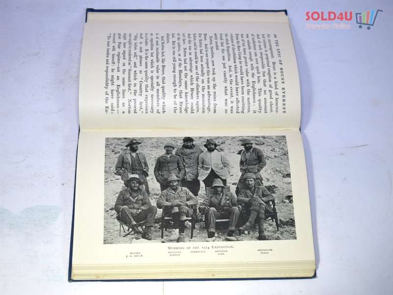 The Epic of Mount Everest Younghusband 1939 book school edition Book by Sir Francis Younghusband