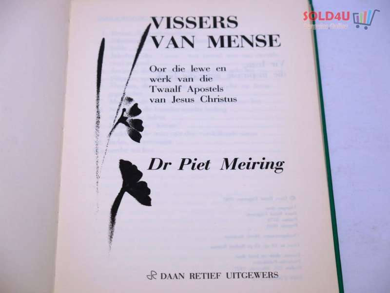 VISSER VAN MENSE BY DR PIET MEIRING