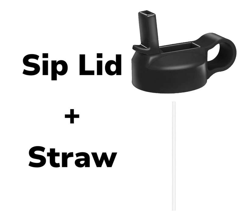 Hydro Flask Replacement Wide Mouth Straw Lid - Universal Compatibility [ Flask not included ]